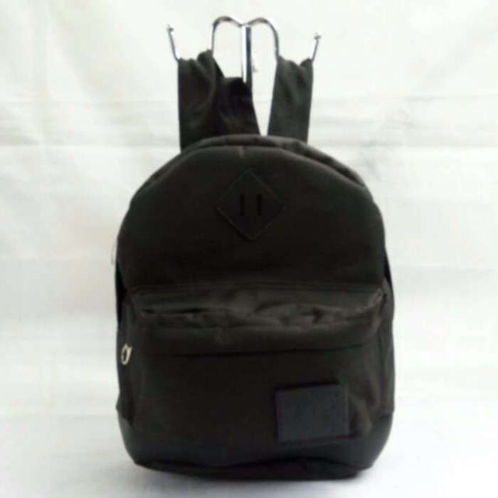 BEST SELLER Tas ransel mini model jansport hitam hitam ada tempat ne