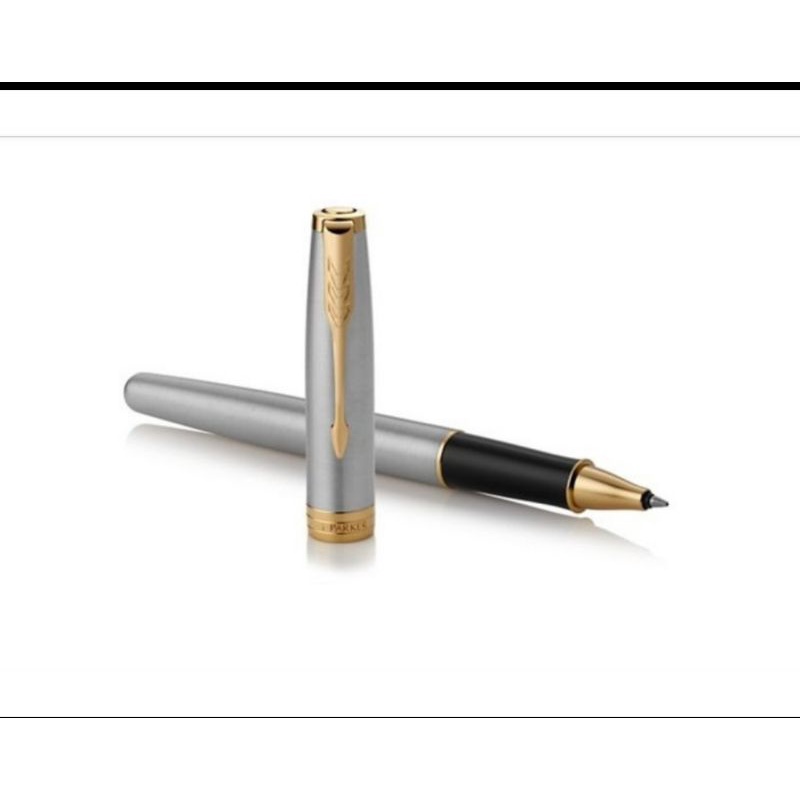 

Parker Sonnet Stainless Steel Gold Trim Rollerball