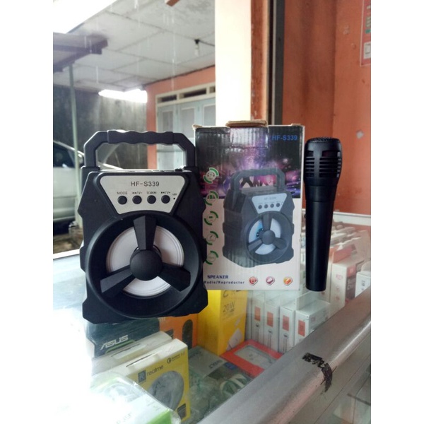 SPEAKET BLUETOOTH S339 plus mic karaoke HF S339