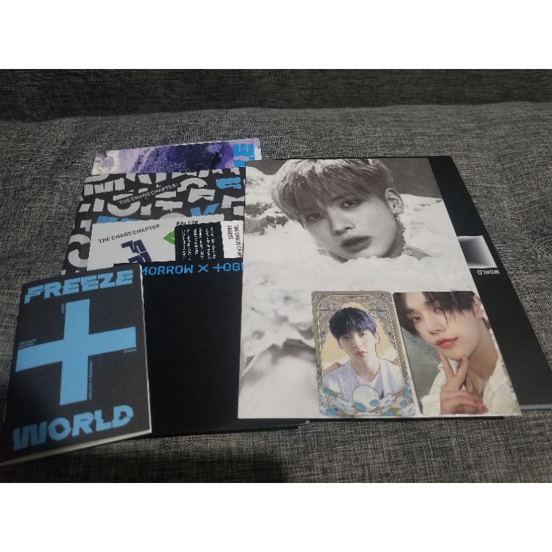 TXT Album World version PC Yeonjun PC OS Soobin Postcard Hueningkai / Taehyun