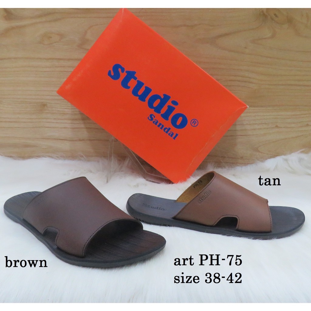 SANDAL PRIA KULIT MEREK STUDIO ART PH-75 PRICE RP 320.900 BRAND ORIGINAL