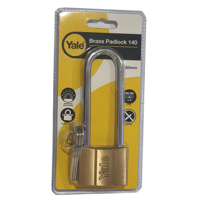 Yale V140-50LS90 Gembok Panjang 50mm Long Padlock