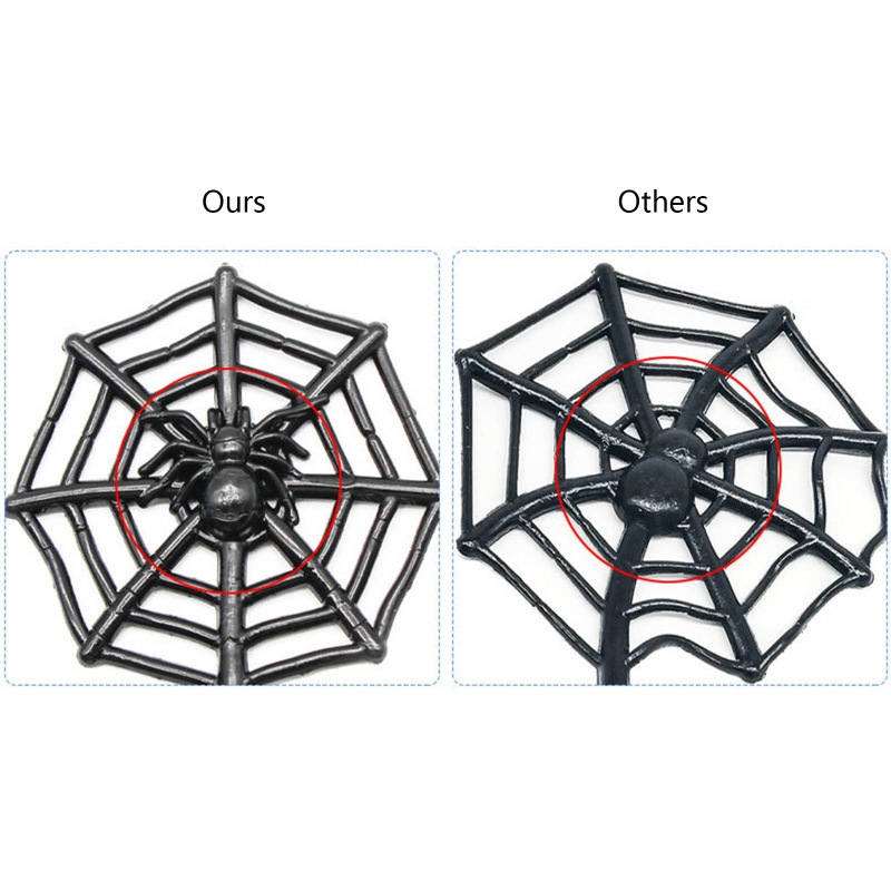 Mary Classic Soft Spiderweb Fidget Can Wall Glass Tile Tanpa Jejak Nikmat Anak