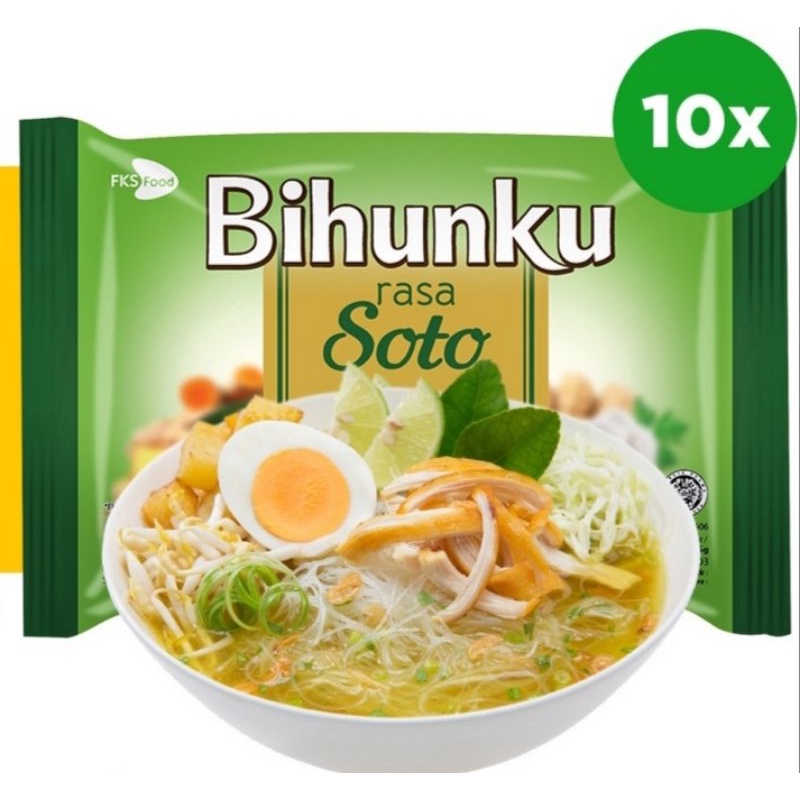 

Bihunku soto paket 10 pcs