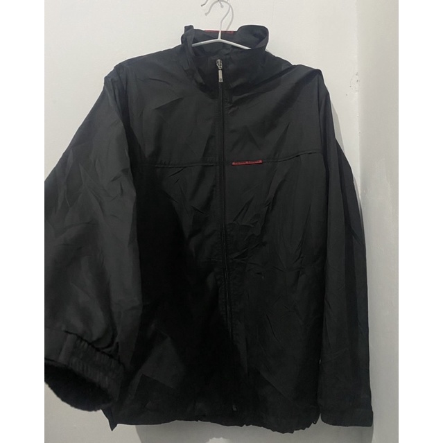 Jaket Sport Olahraga Outdoor, Jaket Running Lari Pria - Pierre Cardin Size XL