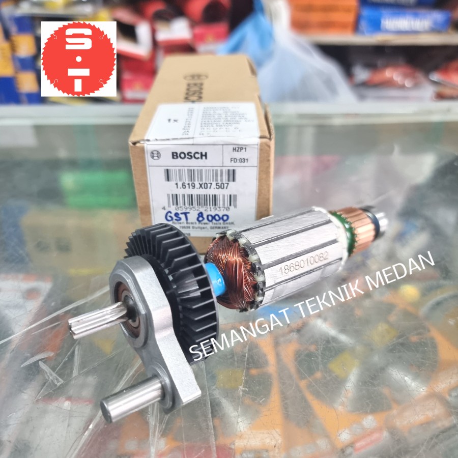 ARMATURE ANGKER MESIN JIGSAW GERGAJI GST8000E GST 8000 E GST8000 BOSCH