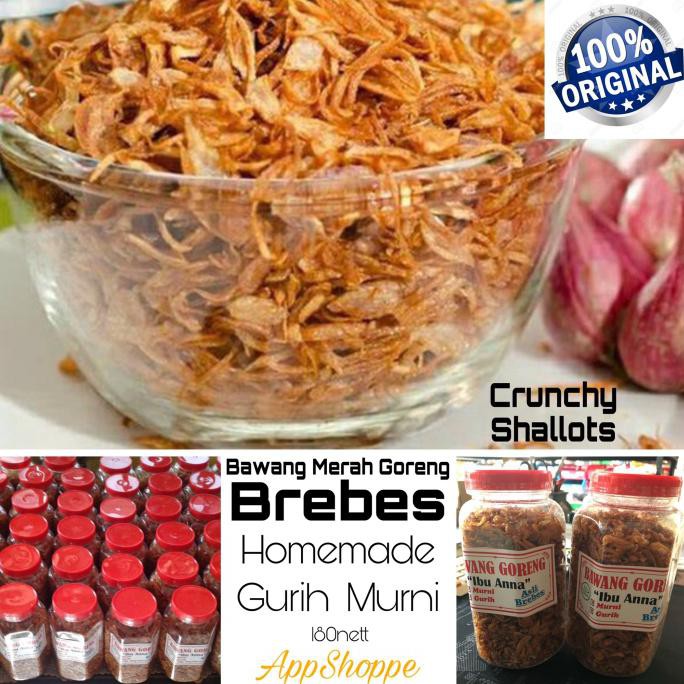 

Bawang Merah Goreng Asli Brebes Gurih Murni Homemade Crunchy Shallots