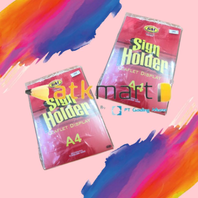 

GM SIGN HOLDER 3830 A4