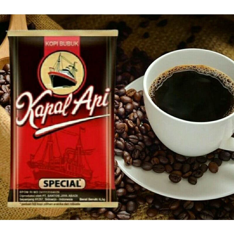 

Kopi kapal api spesial mix 10's x 25gr