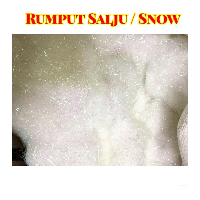 

Rumput Salju /Kapas Salju /Dekorasi Snow Putih