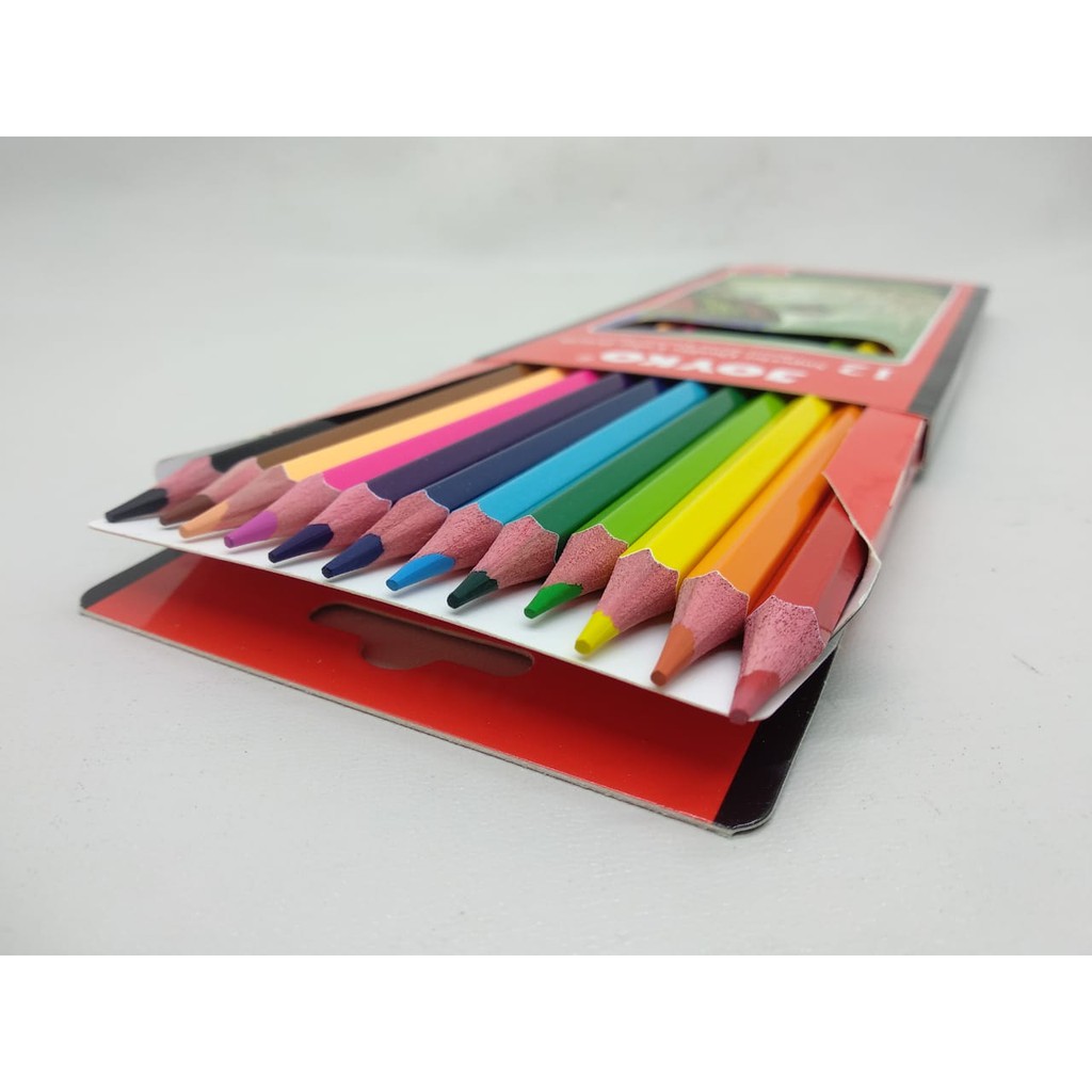 Pensil warna / color pencils cp 100 joyko (12 warna)-5