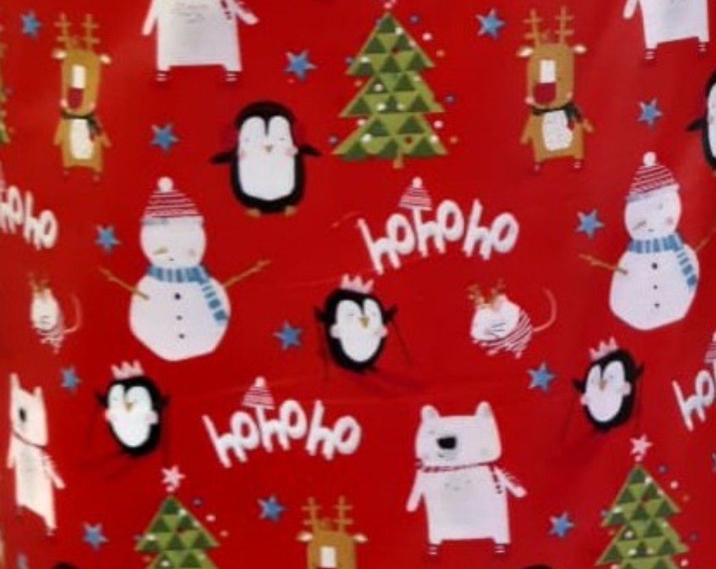 Christmast Hohoho - Kain Sprei Katun Lokal Merteran Grow