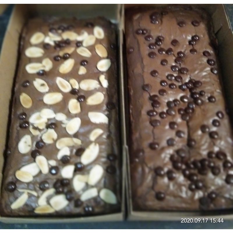 

brownies panggang fudgy