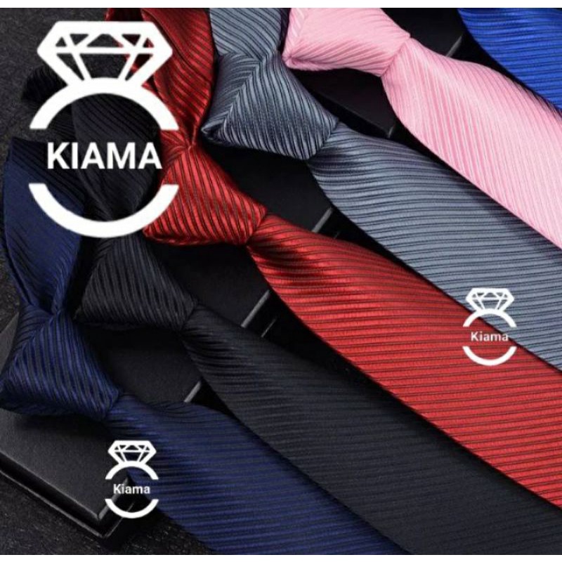 Dasi Pria Motif Salur Slim