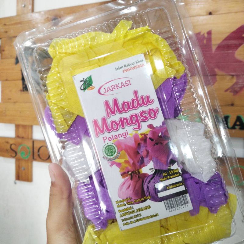 

MADU MONGSO PELANGI JARKASI 300 GRAM JAJANAN TEMPO DULU MANIS LEGIT NIKMAT