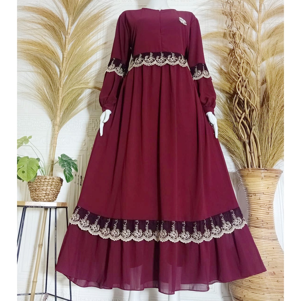 PROMO !! GAMIS SANIA MAXY || GAMIS RENDA IMPORT BEST SELLER || GAMIS SANIA CERUTY BABYDOLL FULL FURING TERLARIS