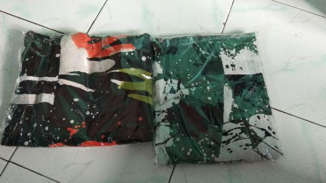 Gamis Twill Batik Terbaru Abstrak Malam