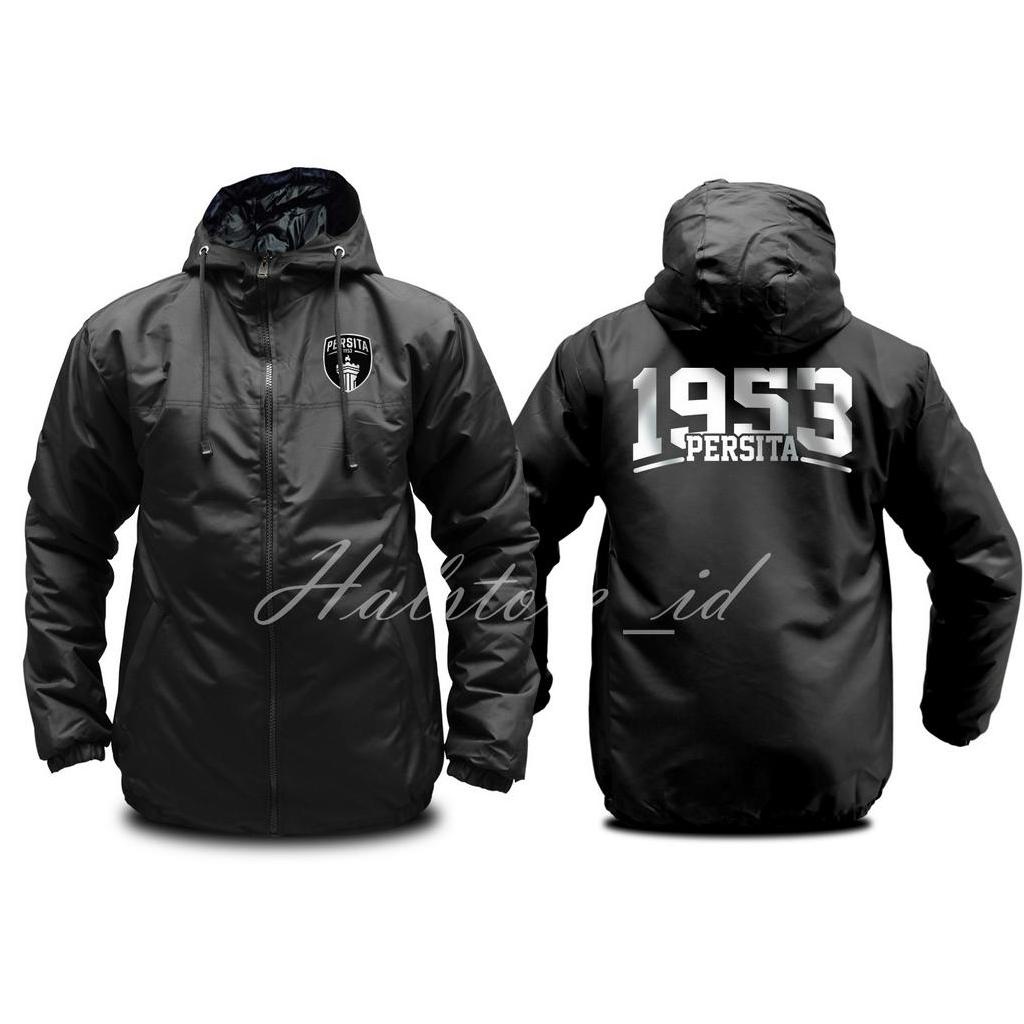 Jaket Bola/Jaket Olahraga/Jaket Custom Bahan Premium Club Persita