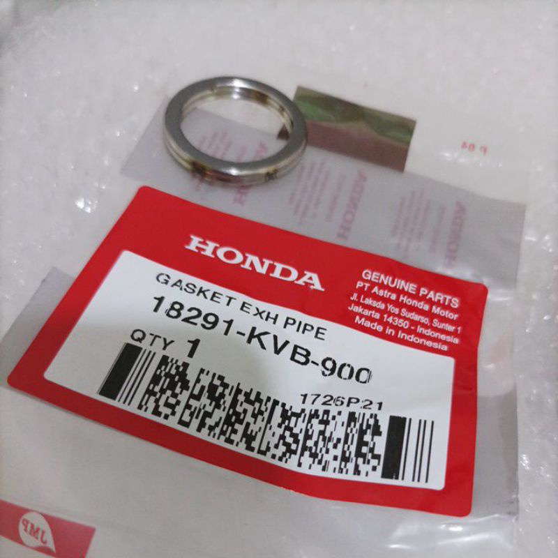 Paking Asbes Knalpot 18291 KVB 900 GENIO BEAT LED 2020 DELUXE Vario 110 Beat Scoopy Spacy