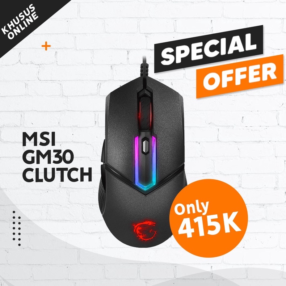 MSI MOUSE CLUTCH GM30