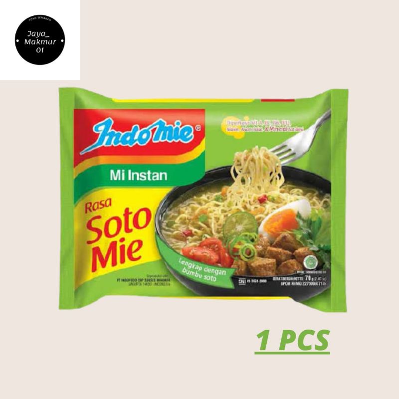 

Indomie Soto Mie Instan (satuan)