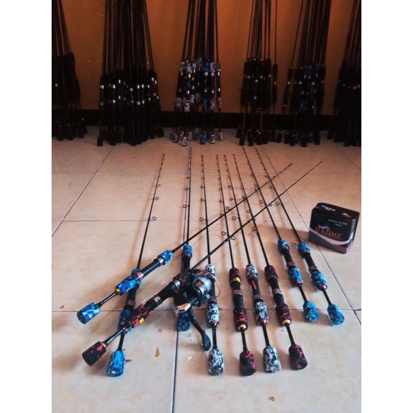 PAKET JORAN UDANG 130CM + REEL DAIDO ATOM