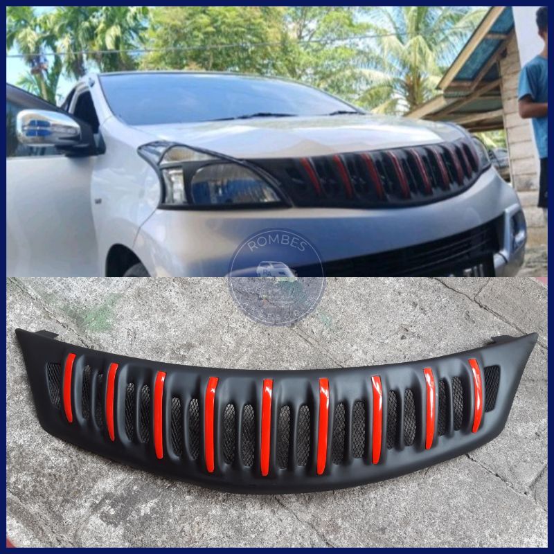 Grill Avanza Xenia 2012-2015 Model Prado List Merah