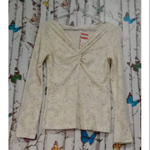 Kaos Branded Wanita Keren Lucu MK Klein+  Tebal Tidak Tembus Pandang Termurah