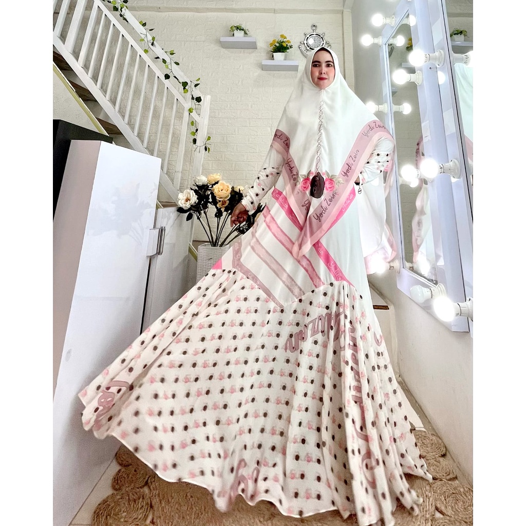 Dress Dori Premium Set By Yodizein Syari ORI Gamis Syar'i Original Kekinian Terlaris Termurah Bestseller Best seller