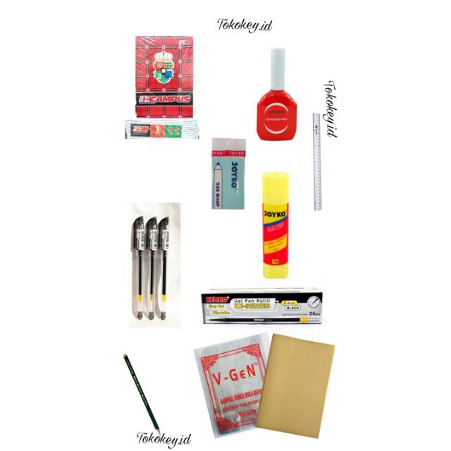 

Alat tulis/ paket belajar/ back to school