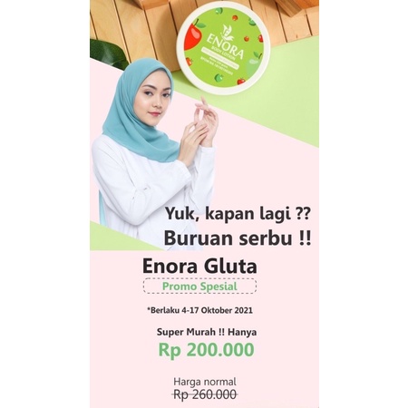 ENORA GLUTA 250gr PROMO 