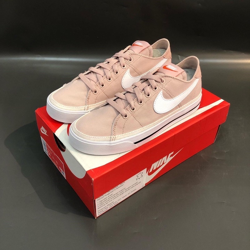 Nike Court Legacy Canvas Pink Oxford White