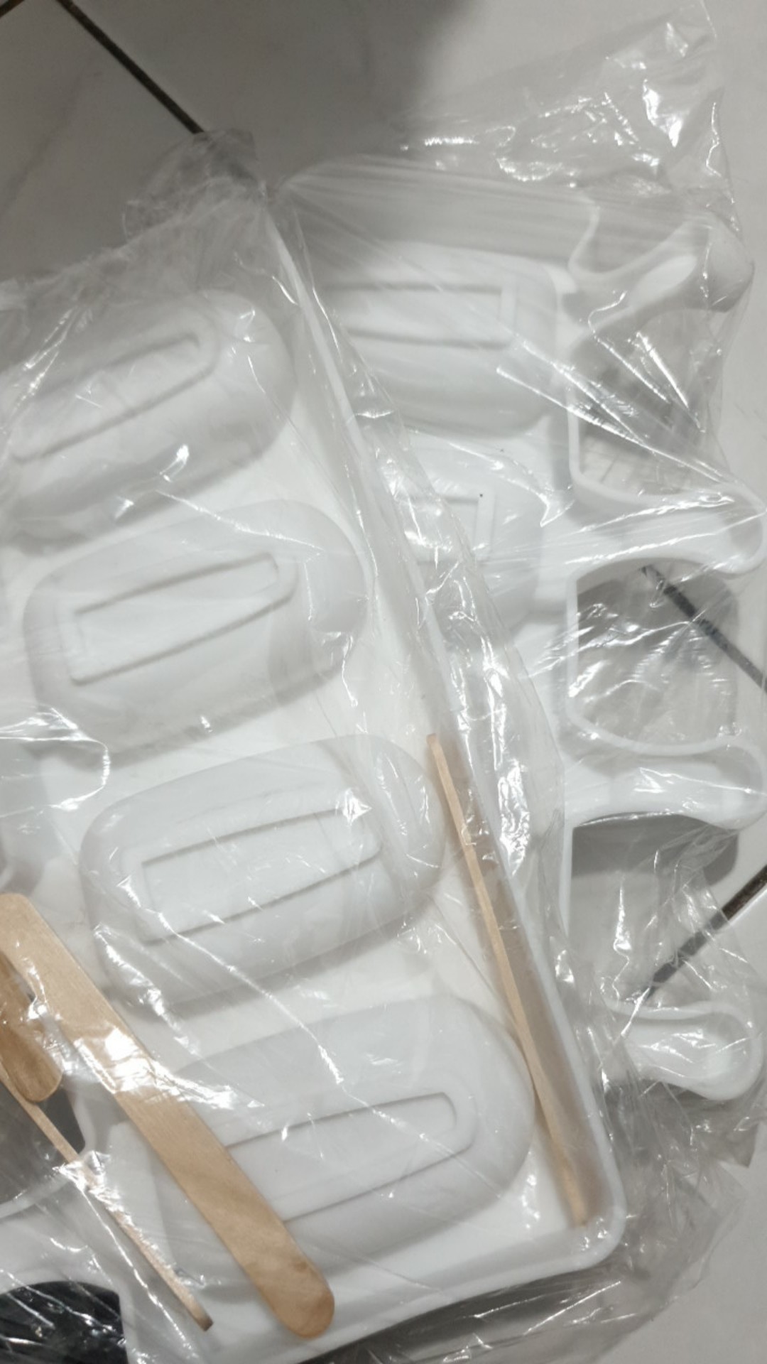 4 Cell Silicone Ice Cream Mold Popsicle Molds Diy Homemade Dessert Freezer Fruit Juice Ice Pop Maker Mould With Sticks
