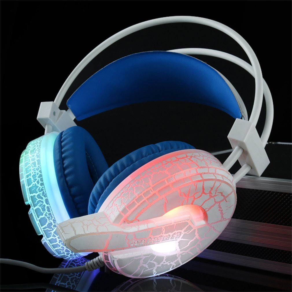 Headphone / Headset H6 Gaming Misde Stereo LED / Headphone Gaming FOR PC or Smartphone