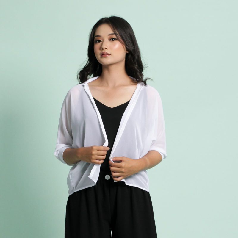 OUTER CERUTY LENGAN TANGGUNG / YOLA BATWING OUTER CERUTY BABYDOLL