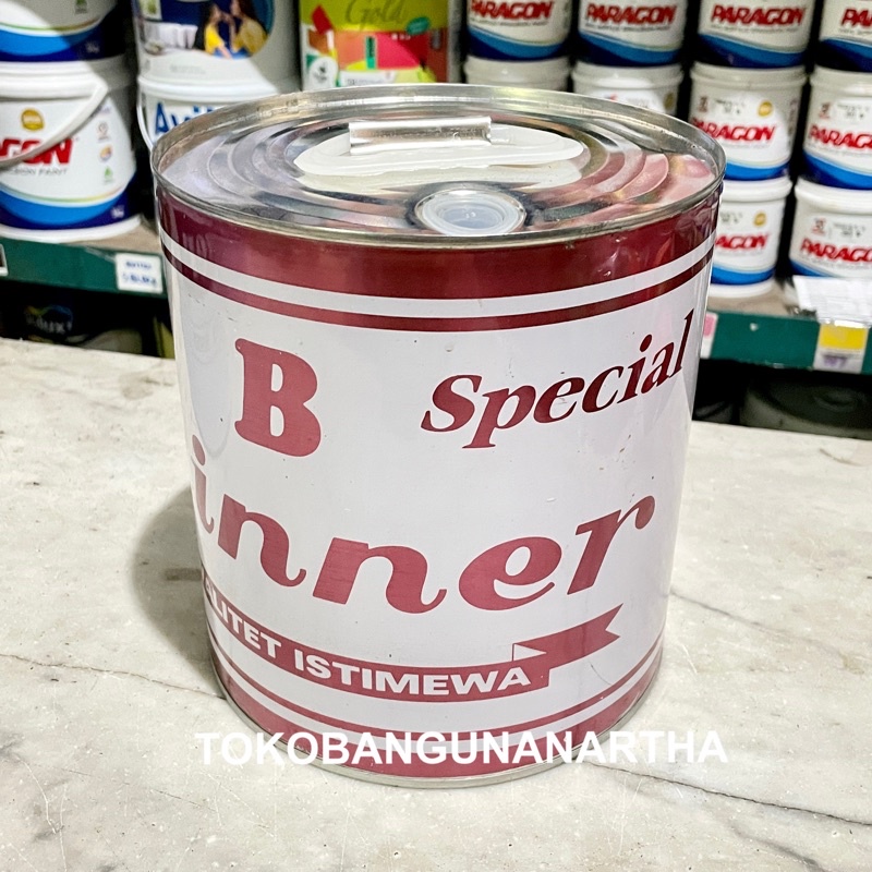 Jual 3 Liter Thinner B Special Tiner | Shopee Indonesia