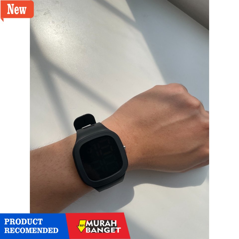 Jam tangan couple terbaik- LILO HUHU JAM DIGITAL - Include Re-use Box (HARGA OPENING PROMO) *stok te