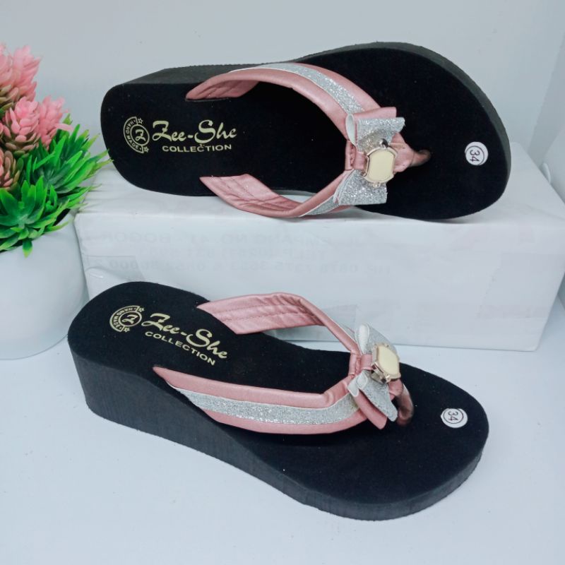 Sandal Wedges Anak Pita Bulan