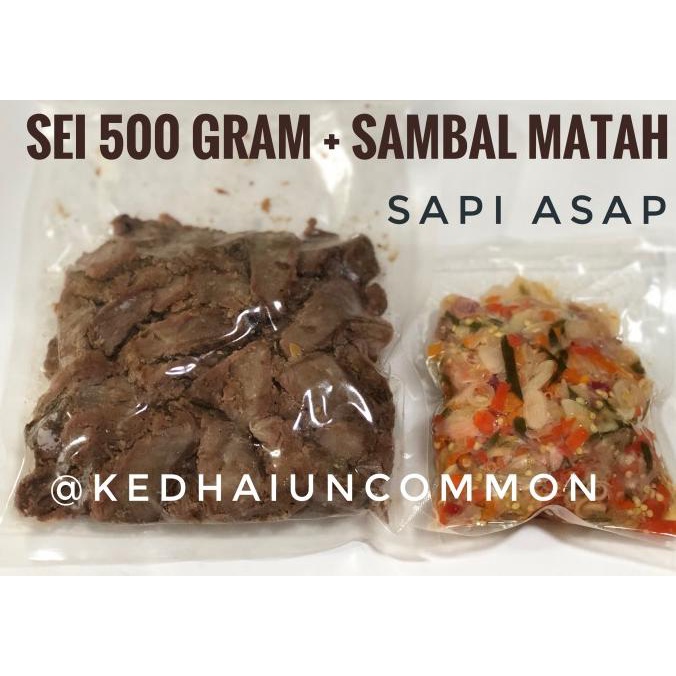 

[COD] Sei Sapi Khas Kupang 500 gram + Free Sambal Matah [COD]
