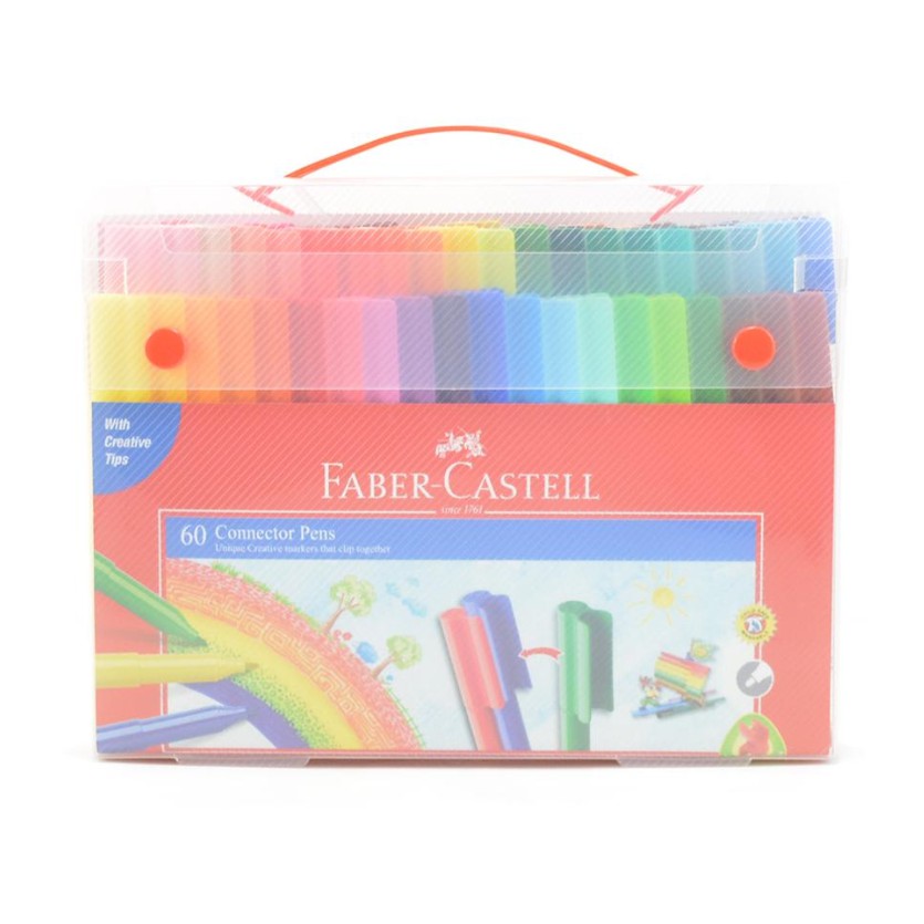 

Connector Pen Faber Castell 60 Spidol Warna No Gift Set