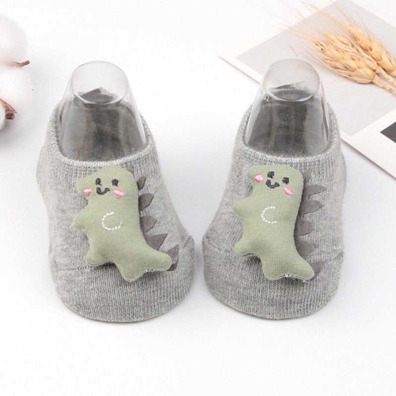 Kaos Kaki Bayi Anak Impor Newborn Socks Lucu karakter Kartun Untuk 0-1 Tahun.