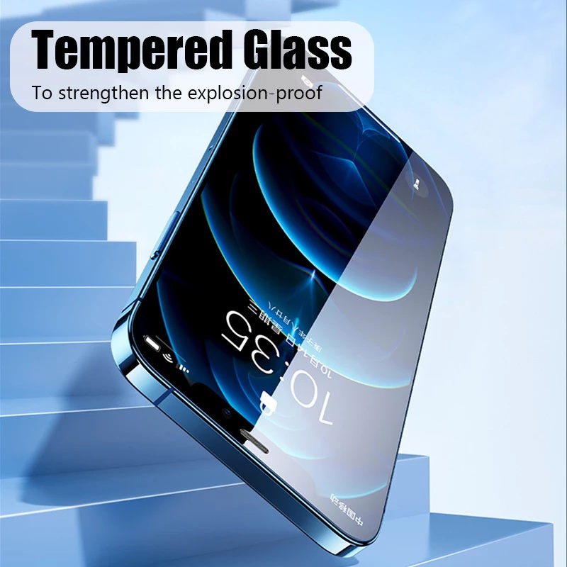 Pelindung Layar Tempered Glass Transparan Untuk iphone 6 6s 7 8 11 13 14 Plus X XS XR XS Max Pro Max