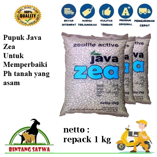 Pupuk Java Zea Zeolit Aktif  1 Kg