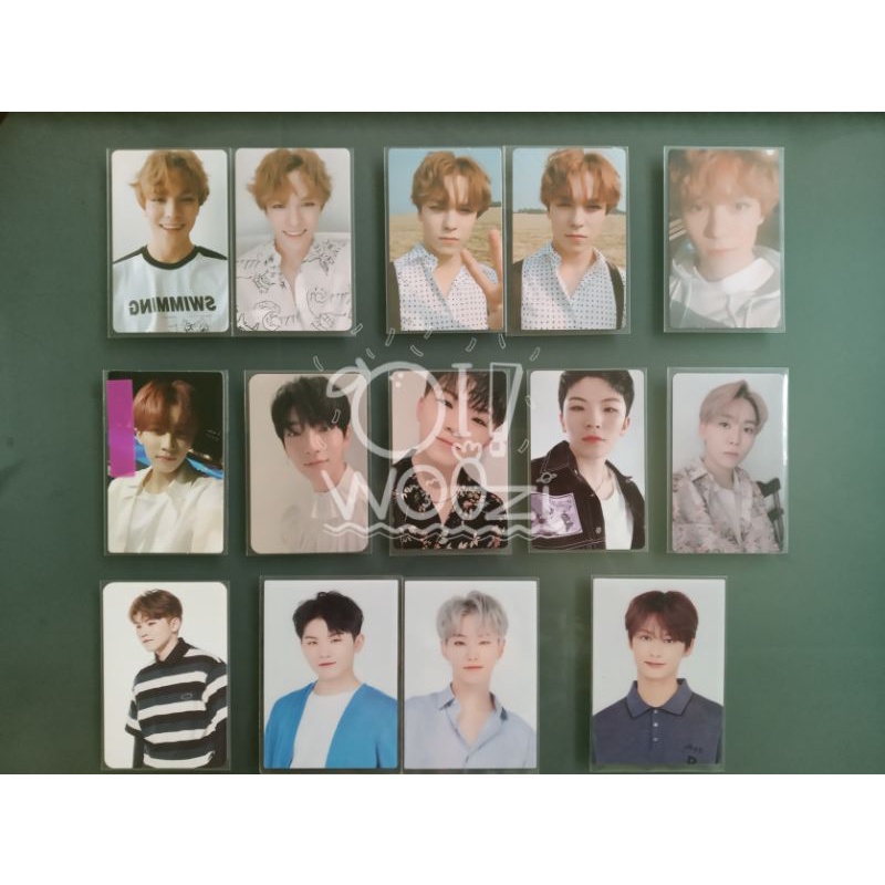 photocard trading card jeonghan joshua jun hoshi woozi seungkwan vernon seventeen you make my day/yo