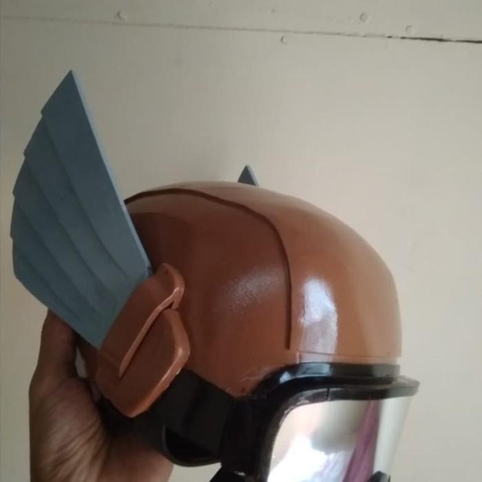 topeng helm gundala mainan kosplay ukuran anak - dewasa