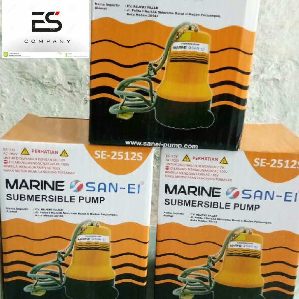 POMPA CELUP DC 12V SUBMERSIBLE MARINE