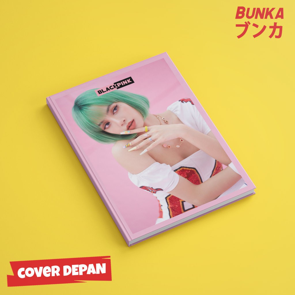 

Notebook KPOP Black Pink Ice Cream Lisa Hardcover A5 Buku Tulis Catatan Notes Agenda Planner Jurnal