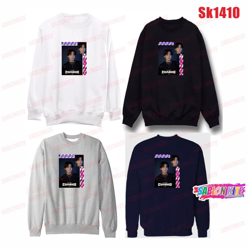 MURAH!!! SWEATER KPOP CHAKHO 2 SK1412 MEMBER JK RM SG V JIN JM JH