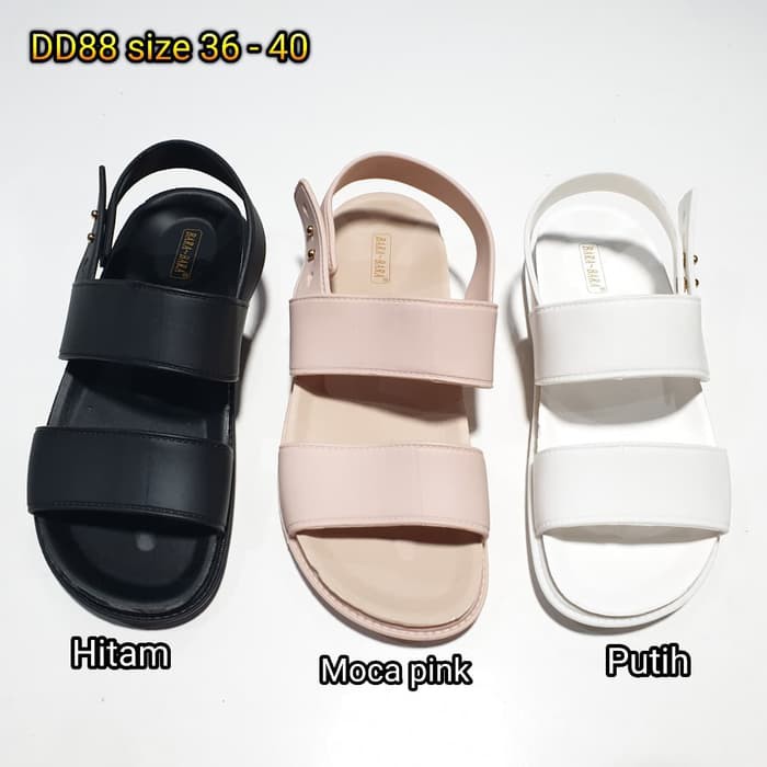 Jelly Sandal  bara  bara  sepatu  sendal wanita tali sandal  