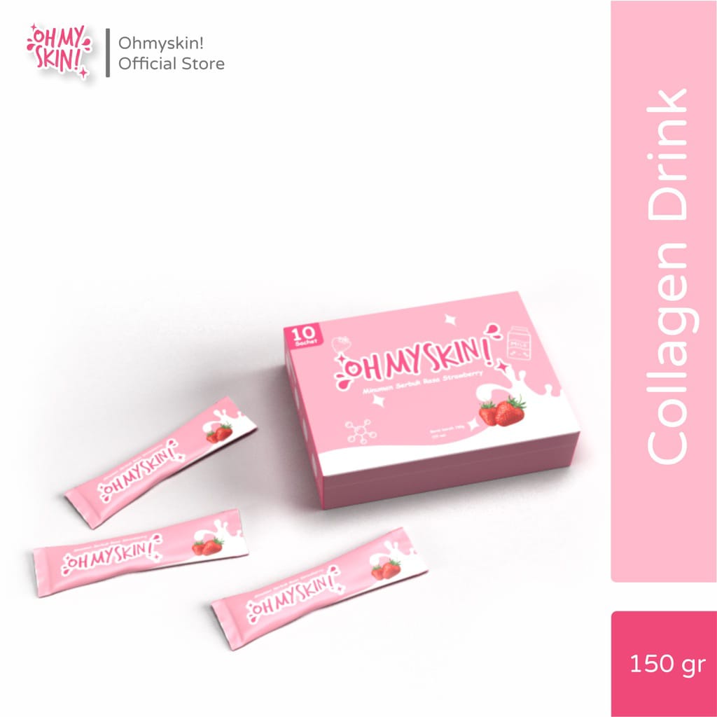 COLLAGEN DRINK OHMYSKIN MINUMAN SUPLEMEN KOLAGEN OHMYSKIN OH MY SKIN